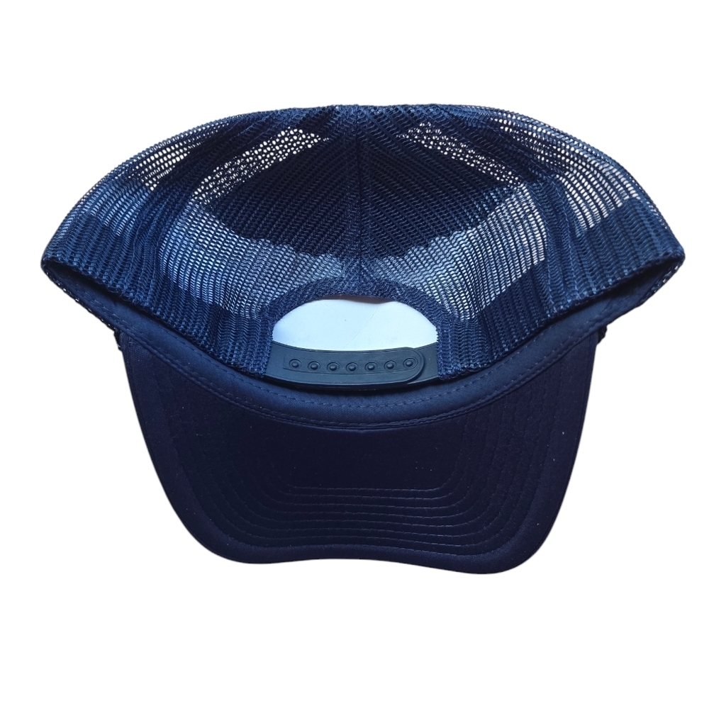 New O'Neill Navy Blue Trucker Hat Adjustable - Picture 2 of 2